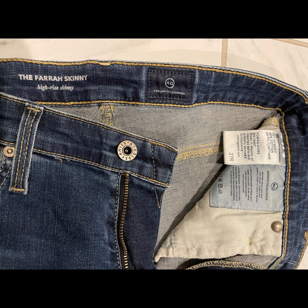 AG The Farrah High Rise Skinny Jean